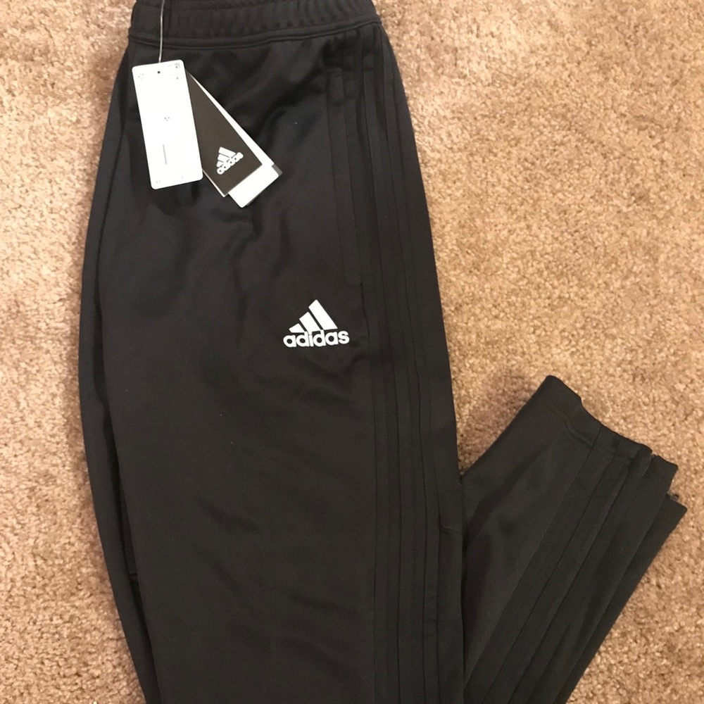 Black/White Condivo18 Tapered Training Pants